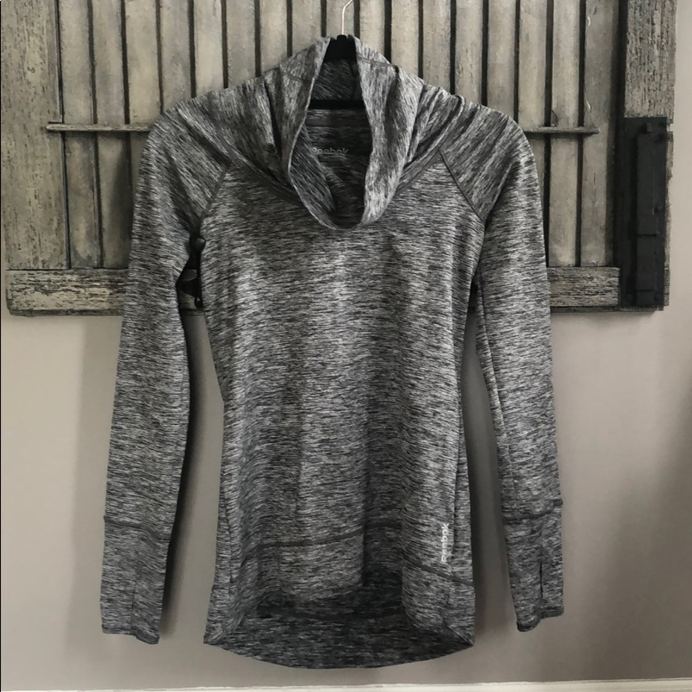 Reebok Cowl Neck Long Sleeve Athletic Top - XS